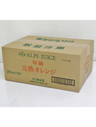 アルプス 旬摘 完熟 オレンジ ストレート ジュース 缶 100% 160ml 4ケース(64本) アルプス 旬摘 完熟オレンジ（ジュース） 160g | 株式会社創健社-自然