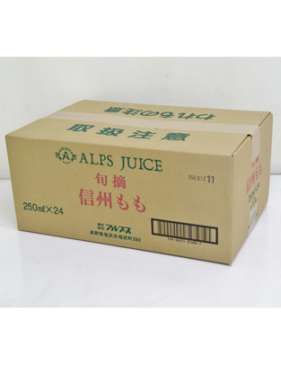 【着後レビューで 送料無料】 信州ももジュース 250ml（24本入り） 野菜ジュース・フルーツジュース
